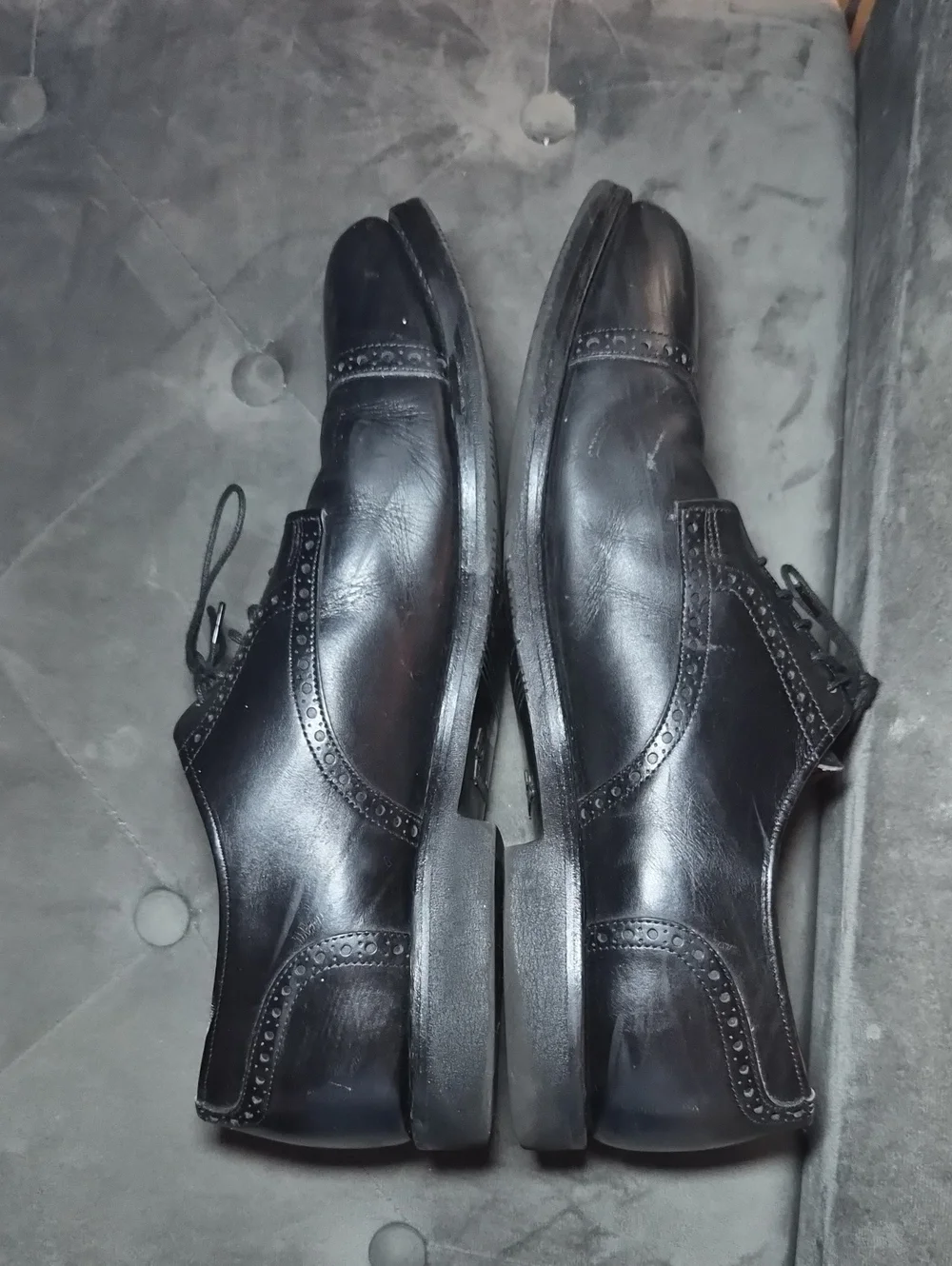 Allen Edmonds Classic Black Leather Cap-Toe Oxford Dress Shoes for Men 12